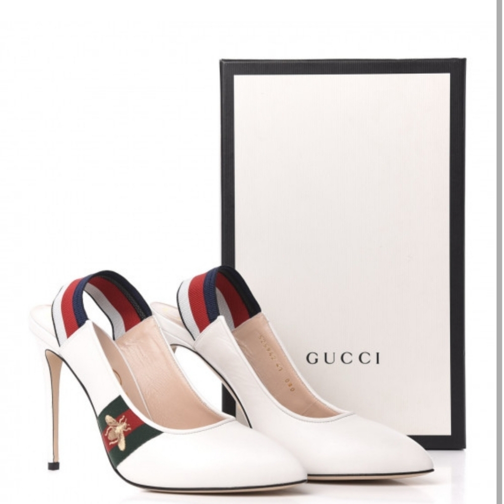 Gucci Malaga Kid Pumps - 38/8 US